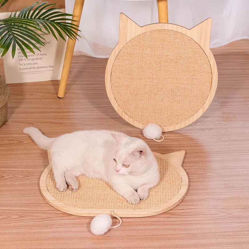 

2021 New Small Cat Bed Sisal Hemp Cat Sofa Bed Cat Scratcher Bed Pet Supplies