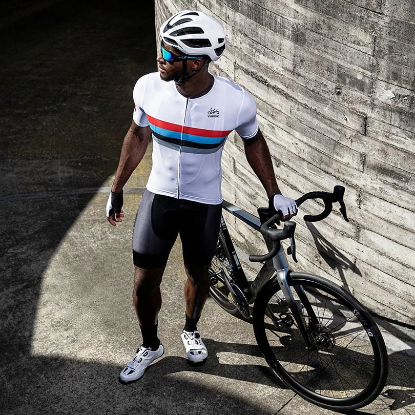 

Dropshipping Men Summer Cycling Jersey New Short Sleeve Cycling Clothing MTB Bike Shirt Road Bike Sportswear Maillot Racing Tops, Customized color