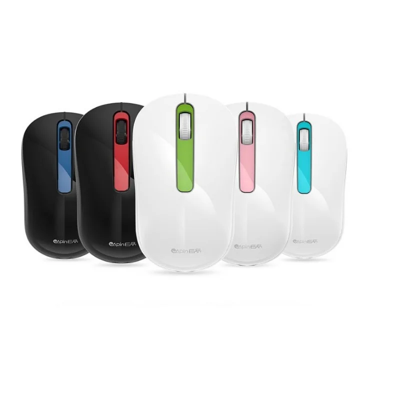 

E2 Smart Wireless Mouse Notebook Desktop Computer Game Office 2.4G Wireless Mouse, Eight color