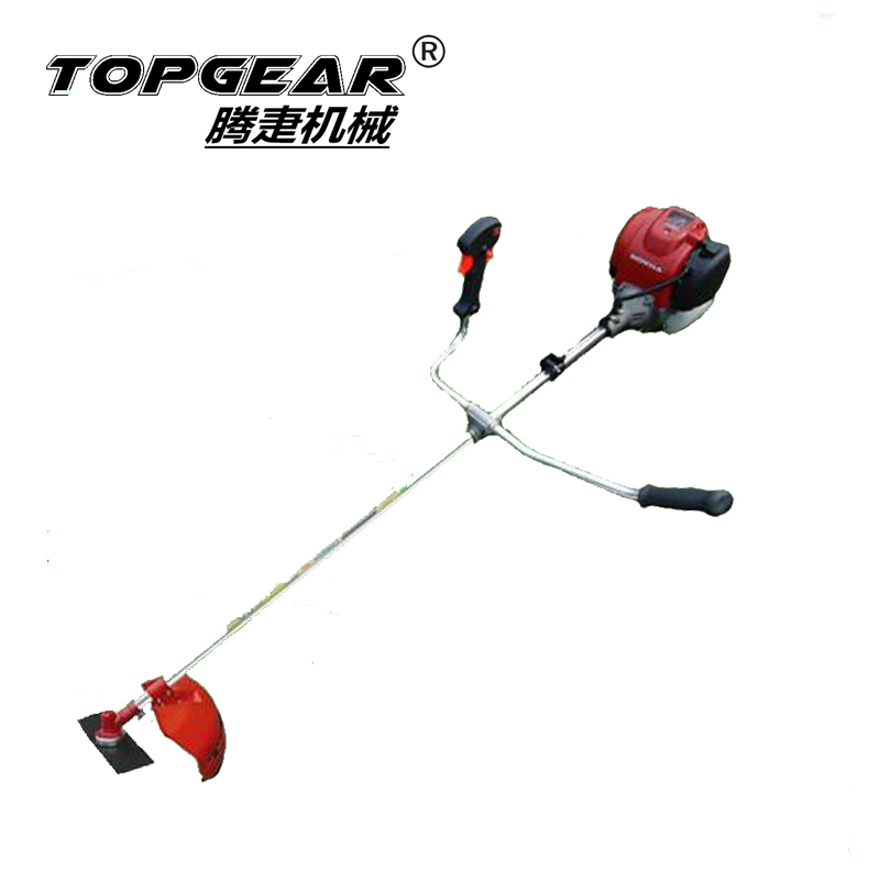 GX35 red brush cutter side