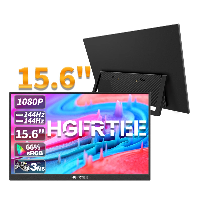 Z18TV Pro tragbarer 15,6-Zoll-Smart-Monitor mit Google TV, Touchscreen