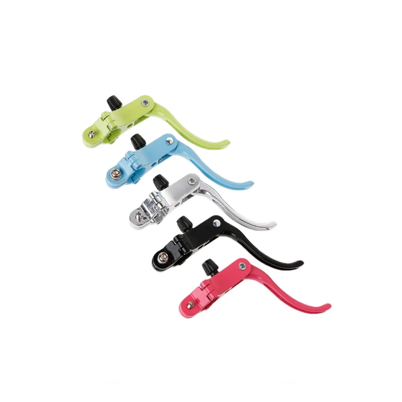 

Fixed gear aluminum locking bicycle/bike brake lever for road bike, Green,pink,black,sliver,blue