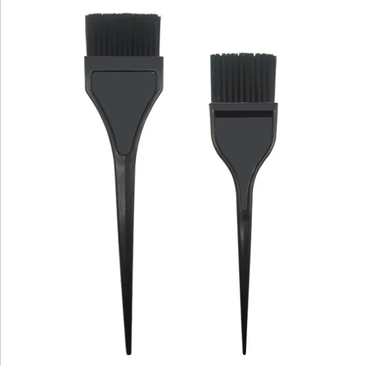 

Professional Plastic Tinting Hair Dye Brush for Salon Home Hair Dyeing coloring Applicator With Private Logo, Black