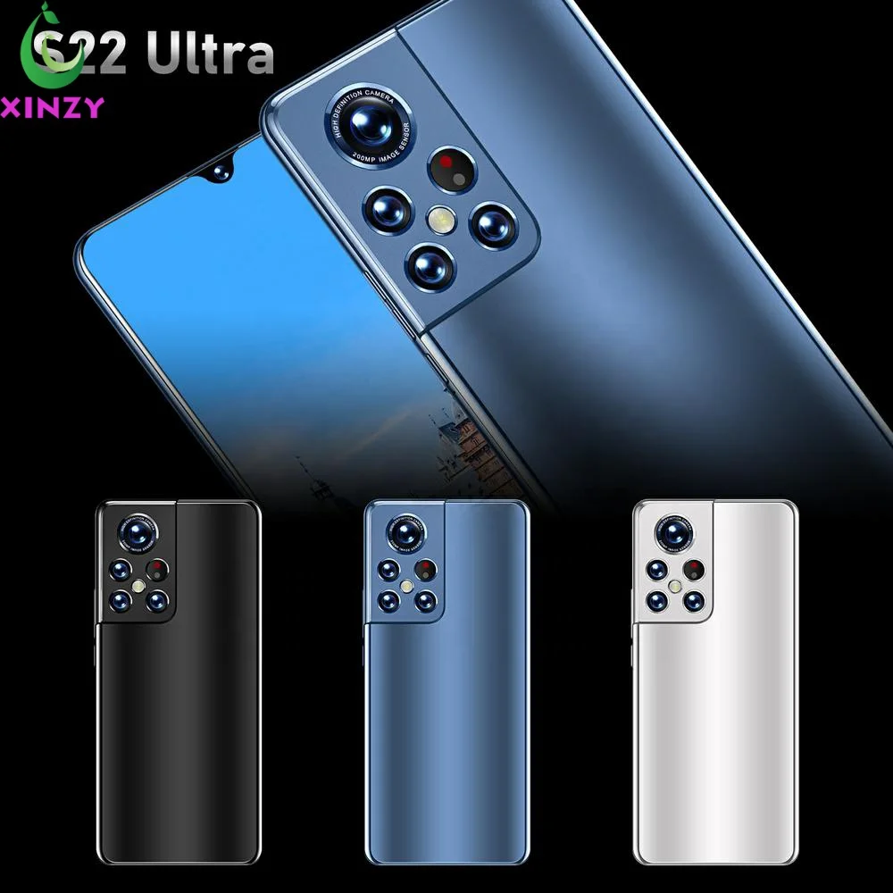 

XINZY 5G Smartphone S22 Ultra 6.9 inch Full Screen 16+1T Android Mobile Phones With Face ID Original Unlocked Cell Phone