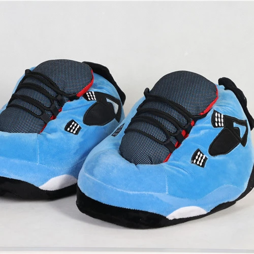 

Factory Wholesale Hot Selling High Quality Soft Plush Fashion Cotton Sneaker Slippers For Indoor