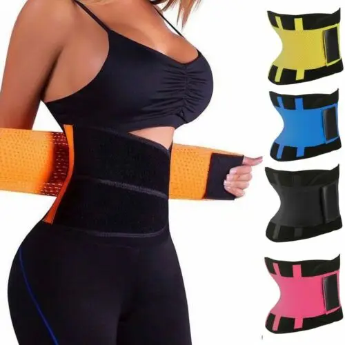 

Women Xtreme Power Belt Hot Slimming Fajas Sport Body Shapers Waist Trainer Trimmer
