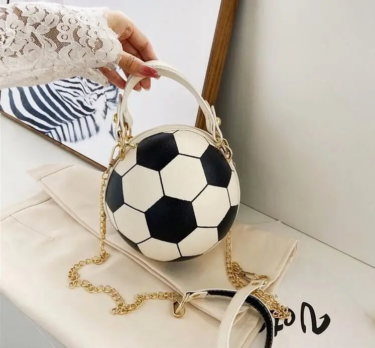 

New Listing Ball bag pink basketball bag shoulder bag crossbody 2021 handbags for women, Basketball brown, basketball powder, basketball black...