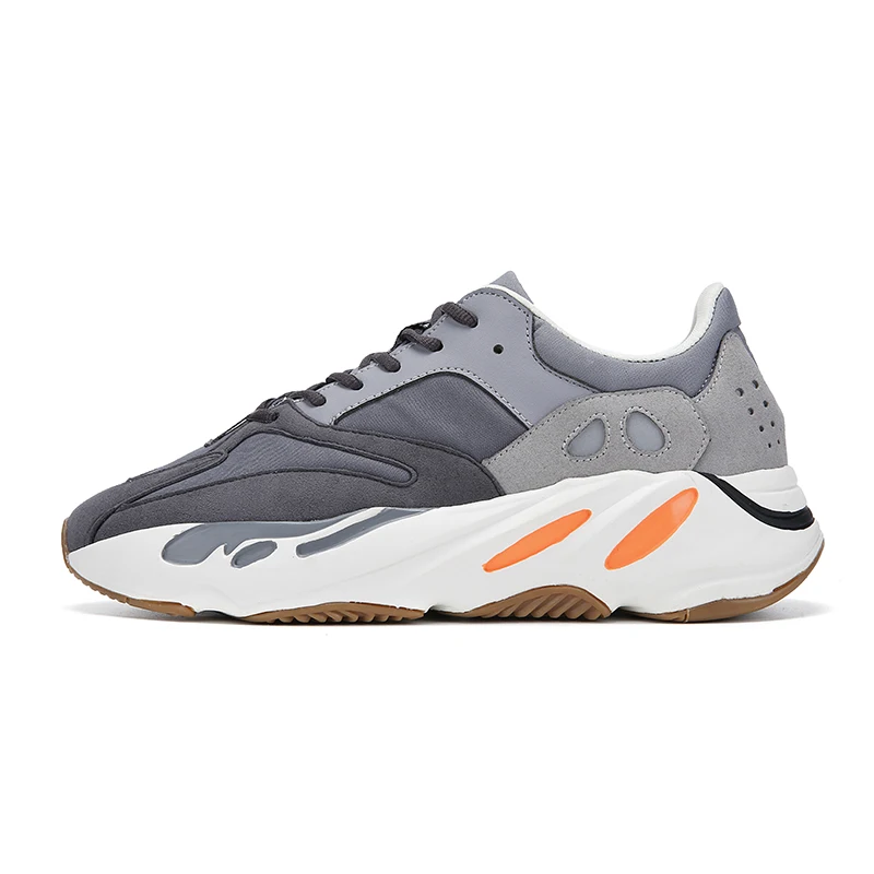 

2021 Latest Original Men Women Luminous Yeezy 700 Mnvn All Type Sports Shoes Running Sneakers Yeezy V2 Casual Men Shoes, White black/ white yellow/black orange/black red