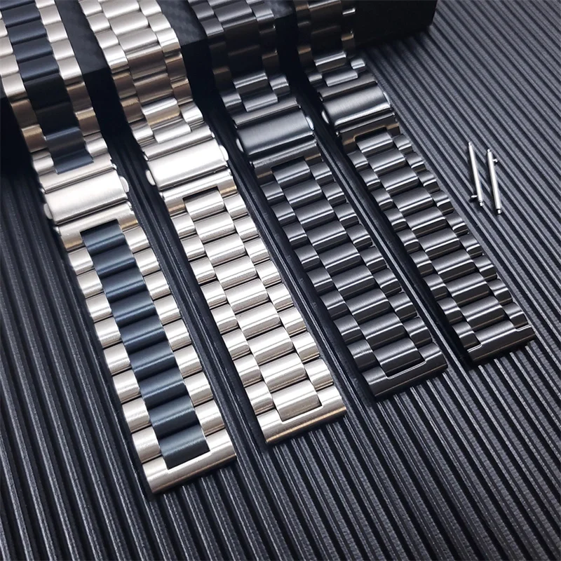 

Luxury Stainless Steel Metal Smart Watch Band For Huami Amazfit GTR Strap For Samsung/Huawei Bracelet Wristband 20mm 22mm 18mm