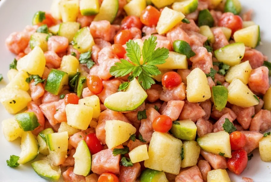 Salsa serving