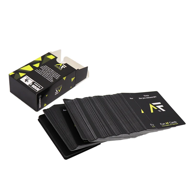 

Wholesale Custom Paper Playing Card Advertising Cards Game Playing Card For Fun, Color (cmyk)