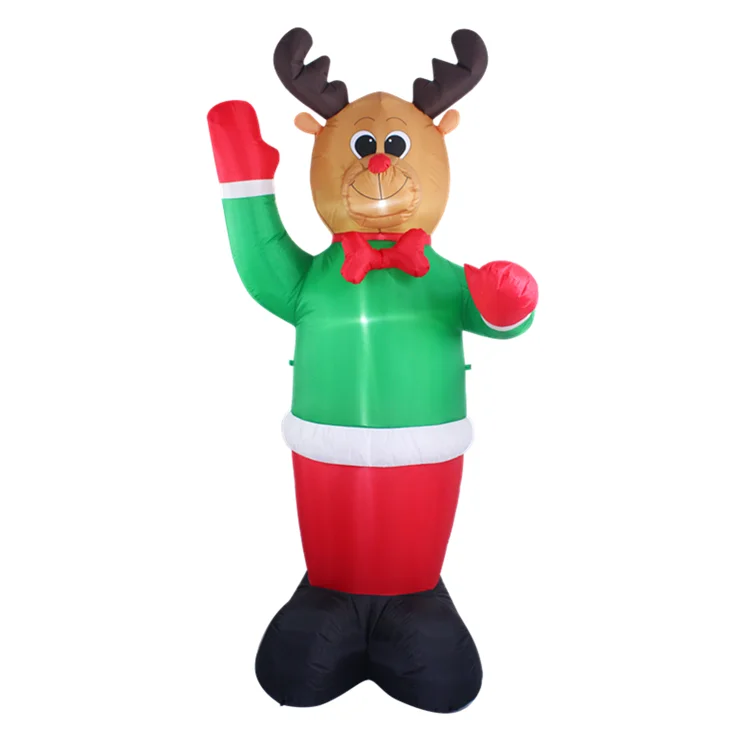 8ft Inflatable Giant Christmas Reindeer For Inflatable Garden