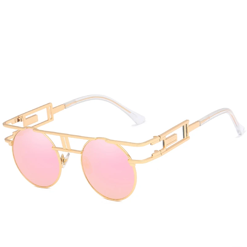 

STOCK UV400 sunglasses round Unisex sunglasses metal frame sunglasses 2021