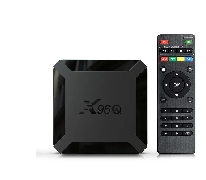

x96q Android 10.0 tv box iptv box x96 q 1G 8G 2G 16G Allwinner H313 smart iptv set top box ship from france