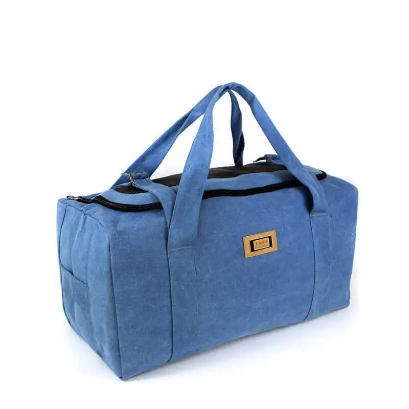 

BC-014 Wholesale cheap high quality vintage canvas large capacity convertible equipment tote travel backpack duffel bags