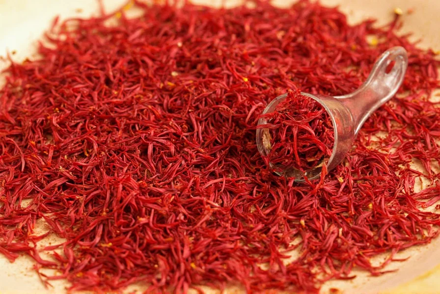 Saffron in Mixing Bowl