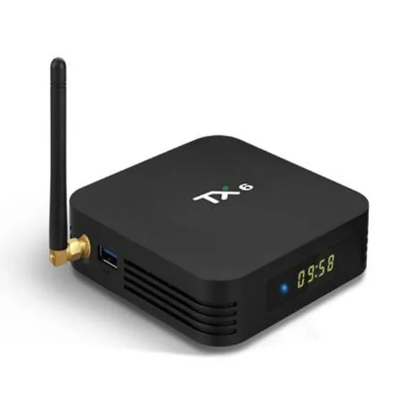 

Android 9.0 Tanix TX6 4GB 32GB Internet Allwinner H6 tvbox