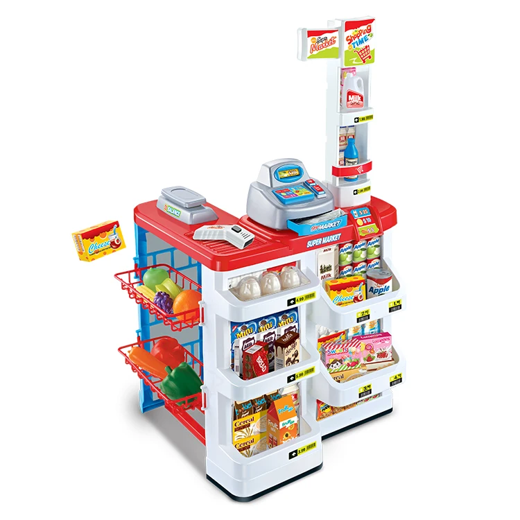
CPSTOYS Kitchen supermarket toys 1 piece with trolley for pretend play for sale 
