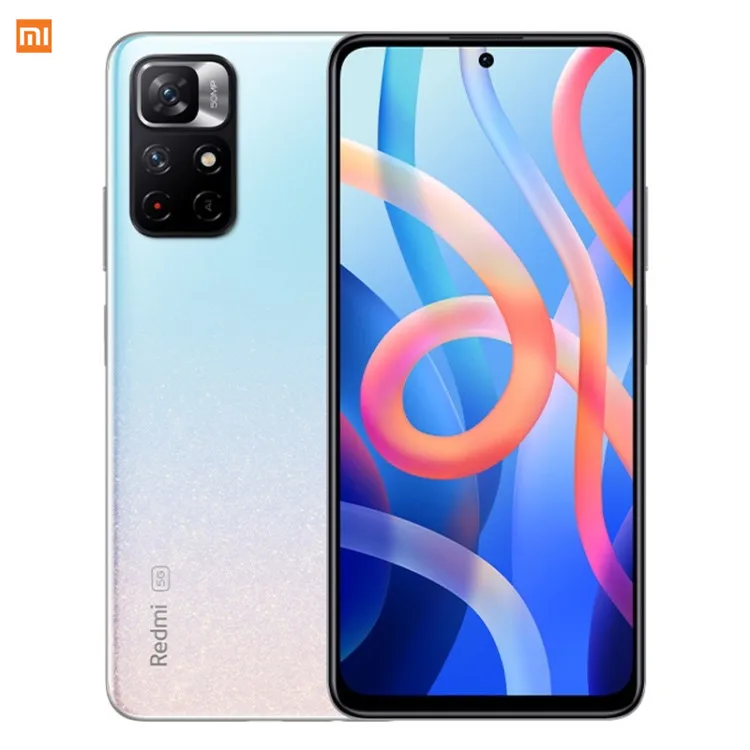 

2021 Latest Xiaomi Redmi Note 11 5G Mobile Phone 6.6 inch MIUI 12.5 Smartphone 50MP Camera 8GB+256GB Cell Phones 5000mAh Celular