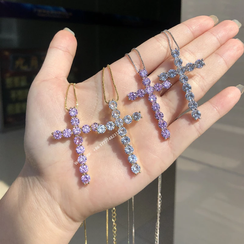 

FOXI gold plated necklace women Ankh cross Pendant Necklace jewelry