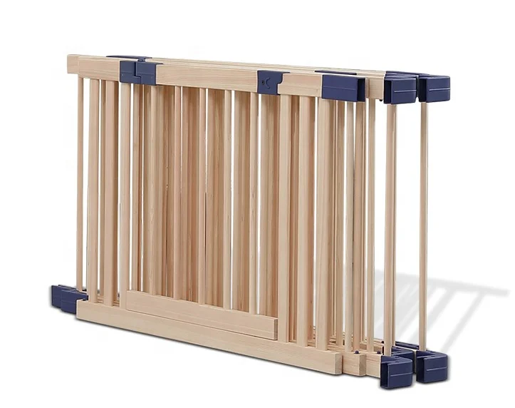 
Baby Playpen Wood Square Baby Fence Wooden Playpen Kids Crawling Guardrail 