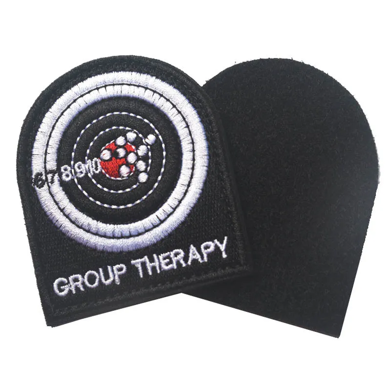 

The Target Shooting Tactical US Made Group Therapy Patch Combat Army Hook/loop Patch Badge