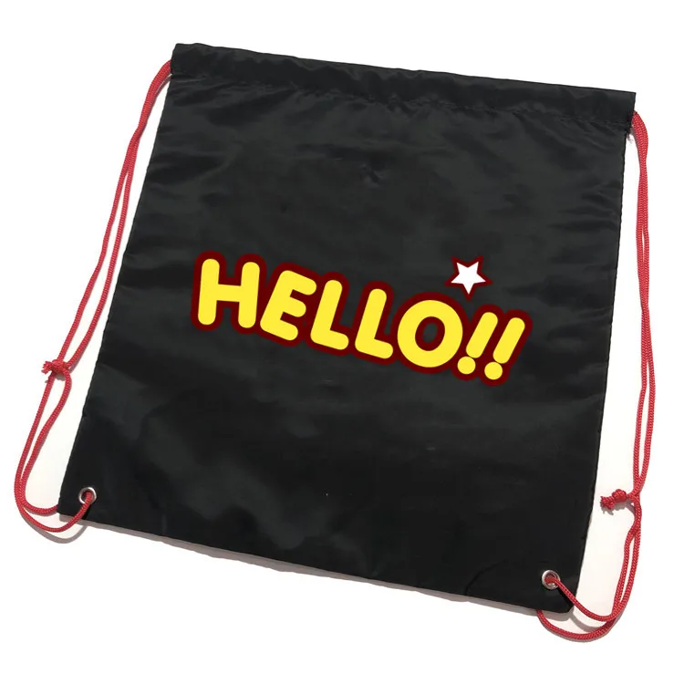 

Wholesale high duty eco-friendly nylon drawstring bag polyester washable, As per buyer requirement