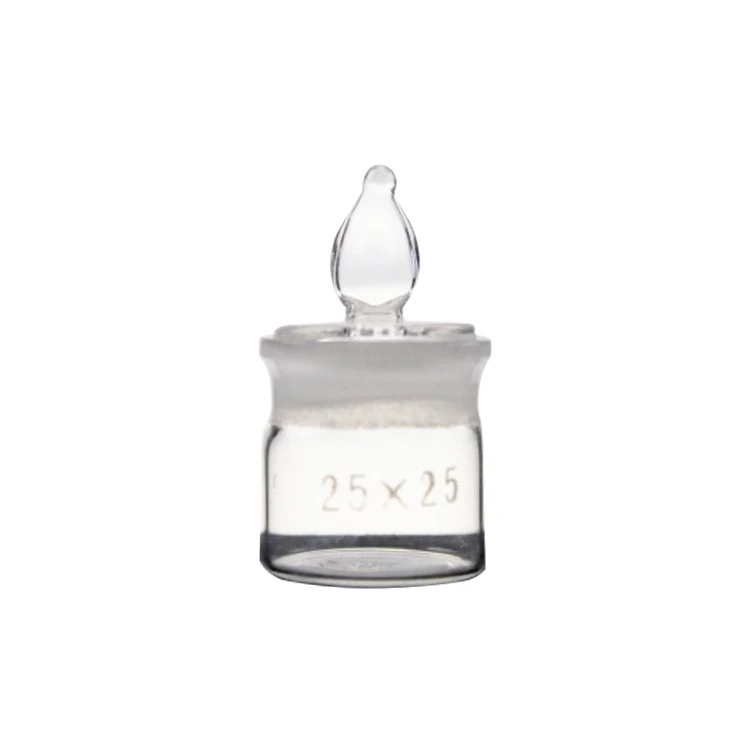 
40*25mm chemical laboratory weighing bottle glass sealed bottle 