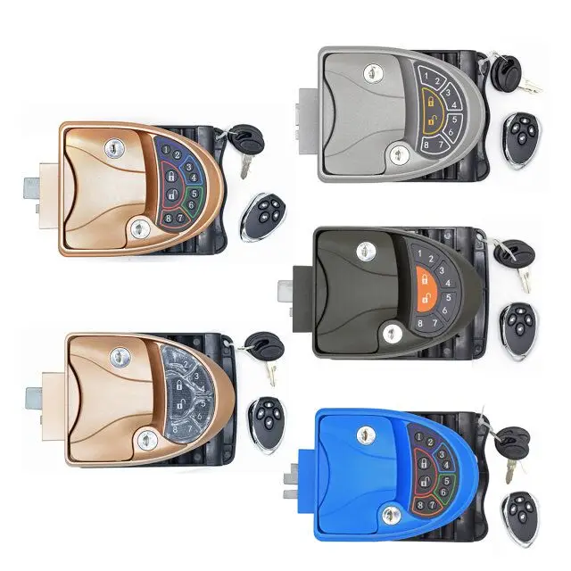 

RV Lock V4 Keyless Entry Handle w/ Integrated Keypad & Fob, Five colors