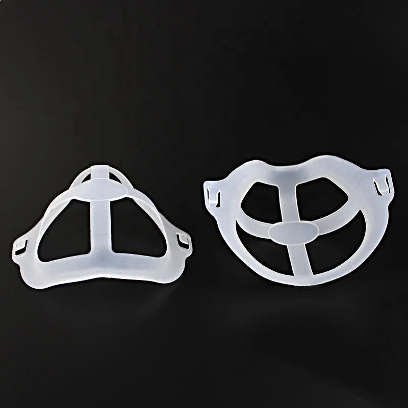 

Wholesales 3D Face Masking Inner Support Frame Masked Bracket for Breathing Washable Reusable, White