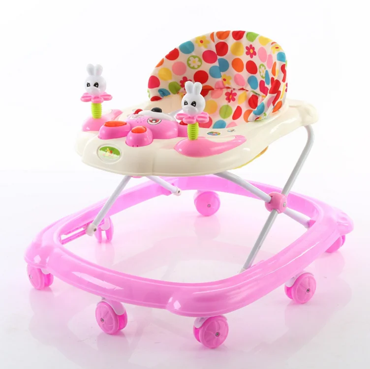 

Amazon hot sale nice price fashion popular Children Walker with Silicon Wheels and Music