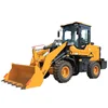 China Brand Multi-function Mixing Bucket Payloader 2ton Landscaping Used Loader with Grass Fork for Sale