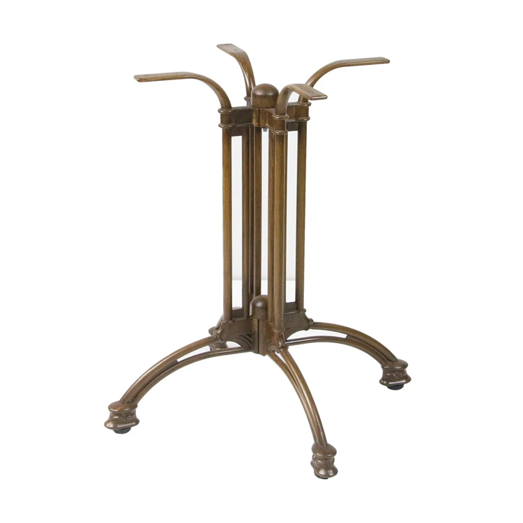Brand New Black Base Cast Aluminum Coffee Metal Table Legs