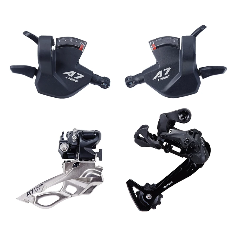 

LTWOO A7 10 Speed Groupset Visual Window Detector Version with Shifters Front Rear Derailleur Shimano Sram Compatible