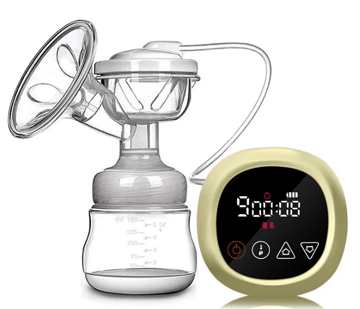 

wholesale portable bpa free single electric baby breast milk pump, White