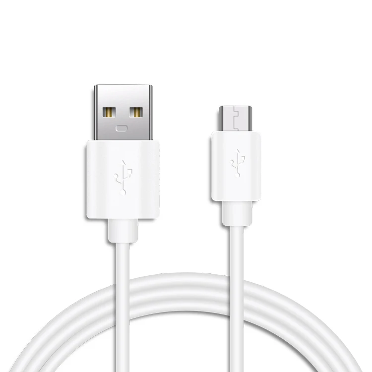 

Hot Selling PVC 2.1A Fast Charging Micro USB Android Charging Mobile Phone Data Cable for Samsung, White