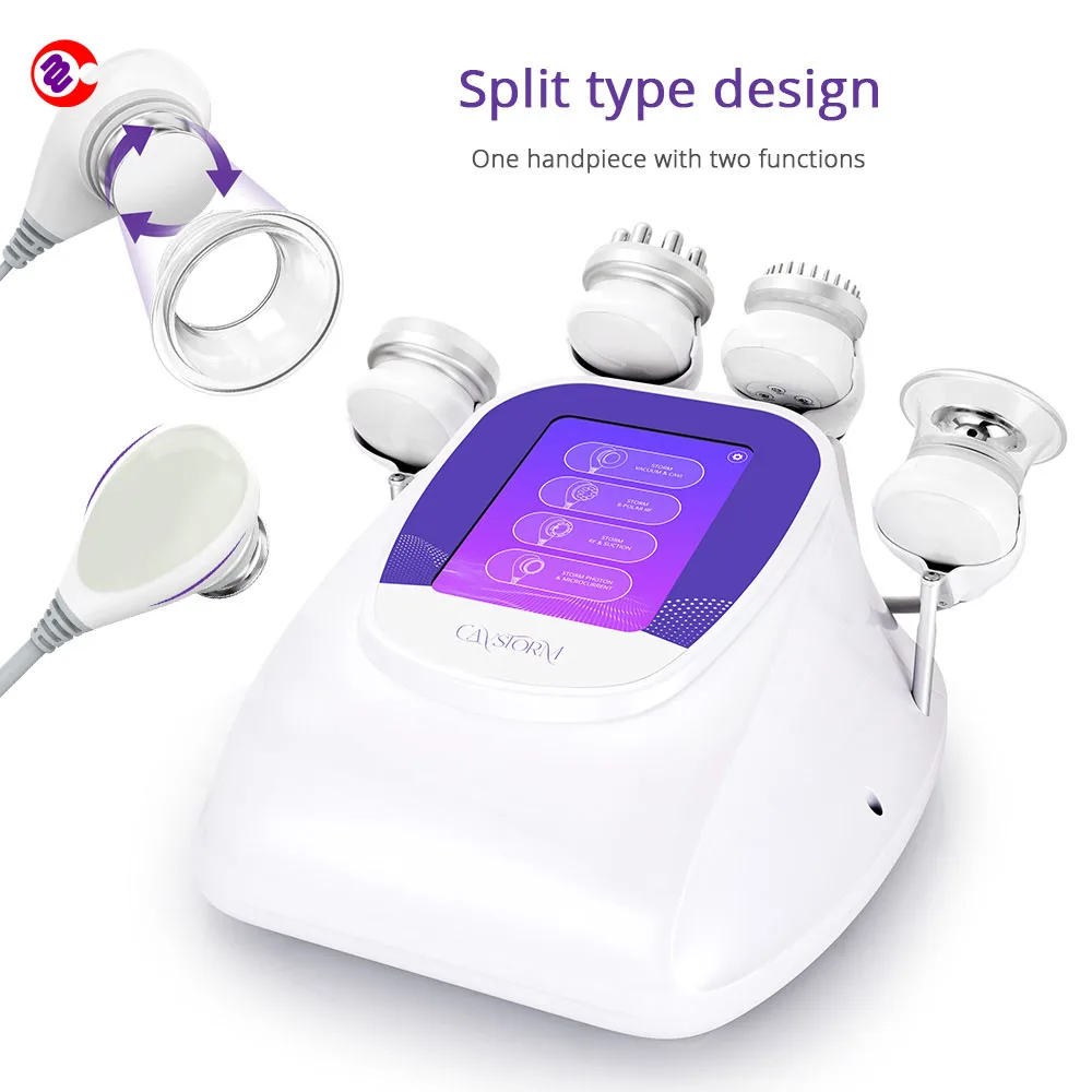 

CaVstorm Cavitation 3.0 Vacuum RF Skin Firming Body Massage Cellulite Reduction Body Shaping Beauty Machine