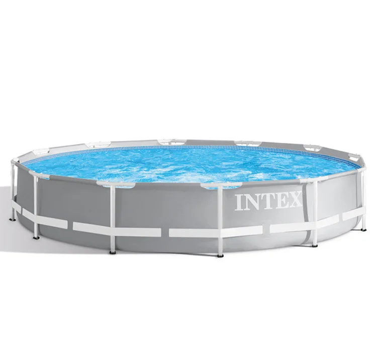 

OEM&OD INTEX 26710 Children Swimming Pool Adult Pipe Rack Paddling Pool 366*76 Bracket Pool, Blue