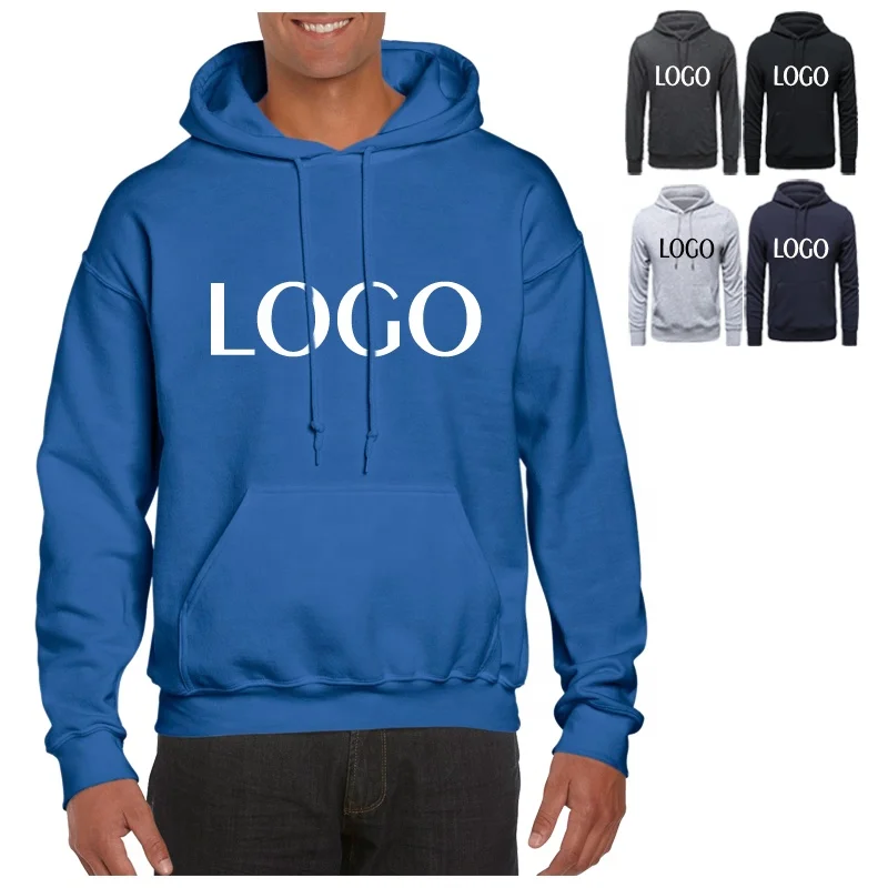 

Wholesale High Quality Good Price Street Polyester And Cotton Custom Gym Sweatshirt Plain Oversize Men's Hoodies, As picture