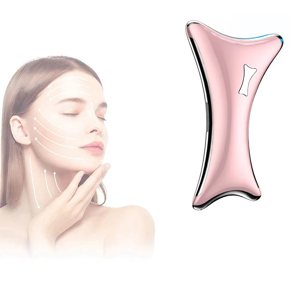 

Great Factory price Face Lift Devices Mini Electric Gua Sha Board Scraping Plate Facial Body Beauty SPA Massage Skin Care Tool