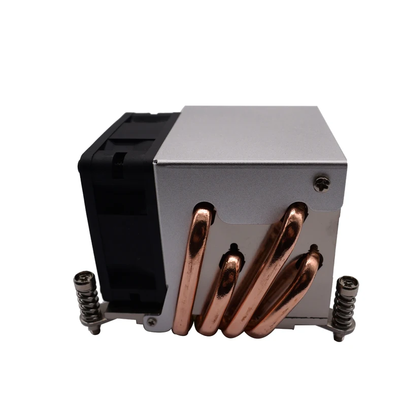 

2U 2011 pin four heat pipe side blowing server radiator four pin temperature control 2011 pin processor cooler cpu