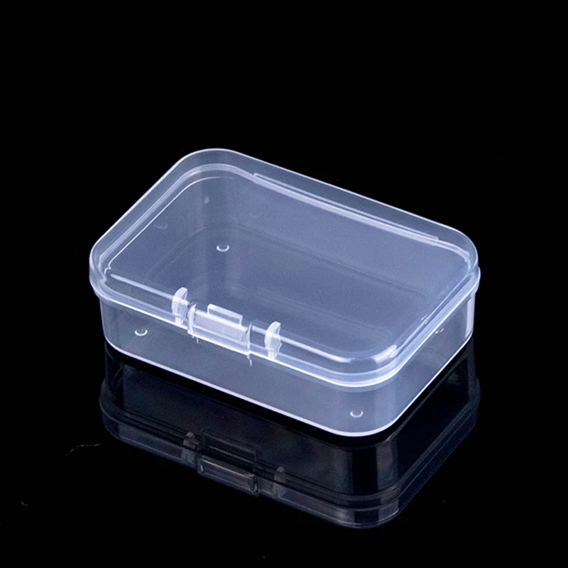 

Transparent Mini Plastic Beads Package Storage Boxes Container Organizer with Lids for Beads Pills Jewelry