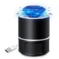 

Chemical Free USB Powered UV LED Light Electrical Mosquito Killer Fly Bug Zapper Attract Mosquito Lamp Killer Black