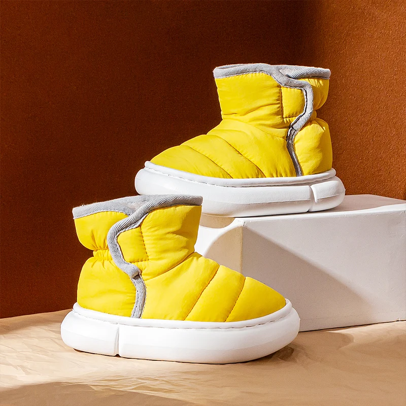 

Children's short boots winter baby short boots boys 2018 new baby cotton shoes girls winter shoes plus velvet non-slip