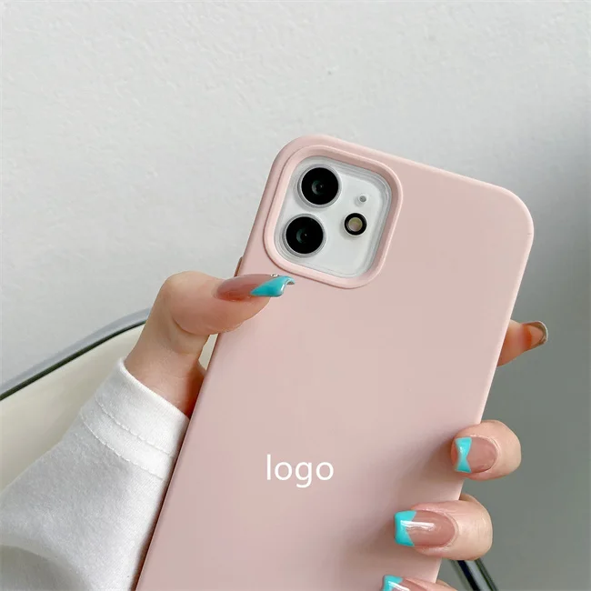 

Wholesale Trending Product OEM Logo Microfiber Soft Touch Cell Phone Cover Liquid Silicone Case For iPhone x/xs max, A variety of color