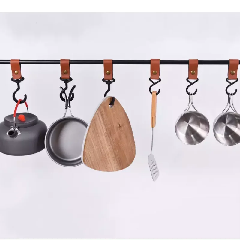 

Outdoor Cookware Hanging Rack Triangular Pot Pan Camping Hook, Grey /green/custom