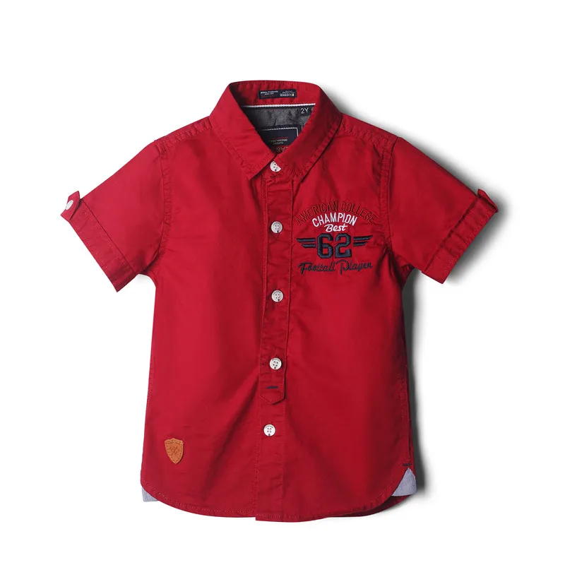 

Boy Casual Clothes Children Clothes Kids Shirt Short Sleeve Shirt