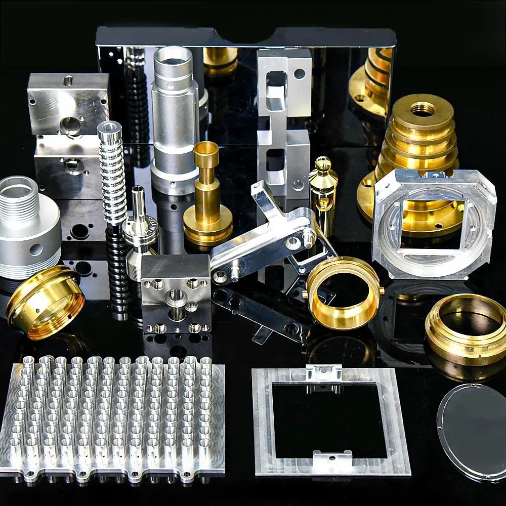 High Precision CNC Custom Manufacturing Stainless Steel Machining Kit 0.002mm Tolerance Rapid Prototyping OEM Fabrication
