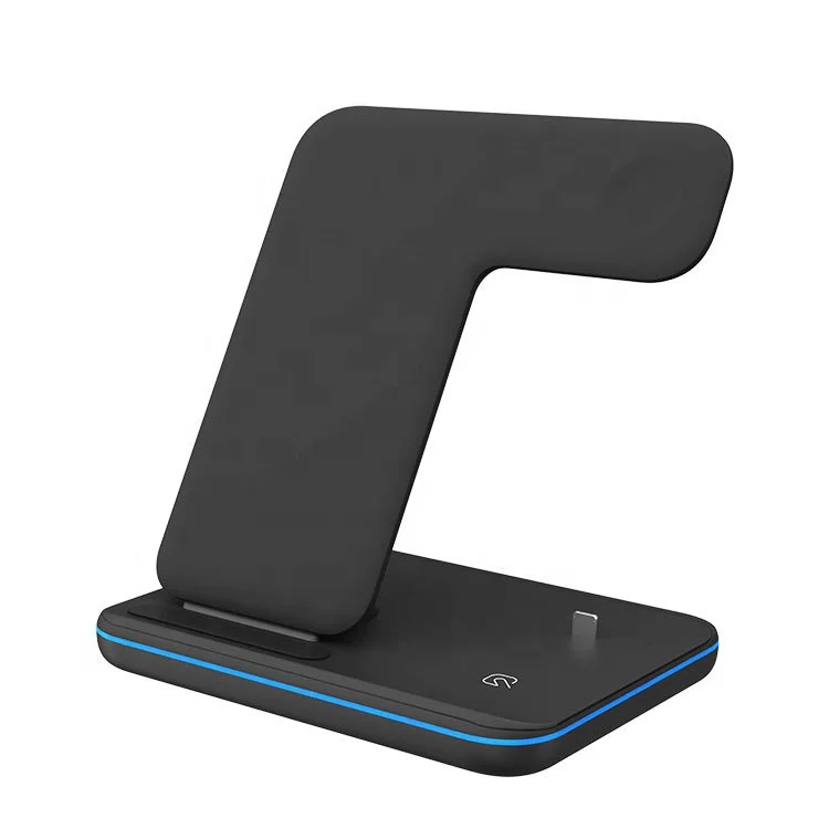 

TOYOUMI Fast Charging 3 in 1 Wireless Charger Stand Qi for Mobile Phone Typr-C Interface