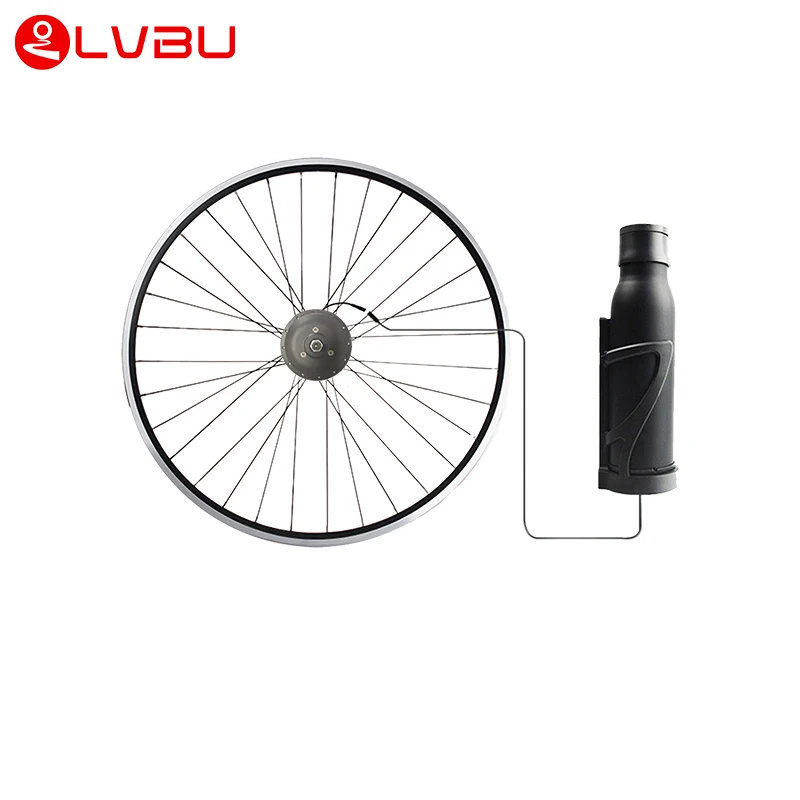 Intelligent E bike Kit By20D 36V 250W 350W Front/Rear Wheel Electric Bike Motor Bicycle conversion kit with battery included